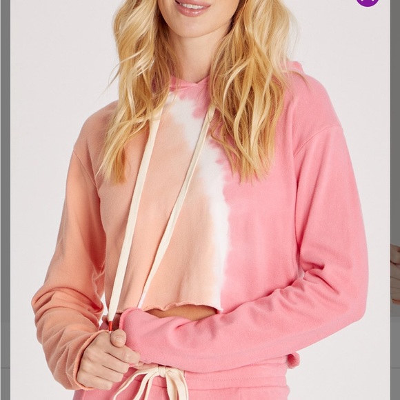 NEW IN PACKAGE- WILDFOX Sherbert Wash Tie Dye Ivy Hoodie - Picture 1 of 4